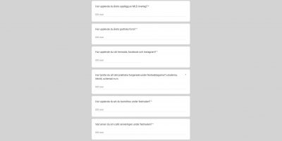 Skärmklipp från formulär